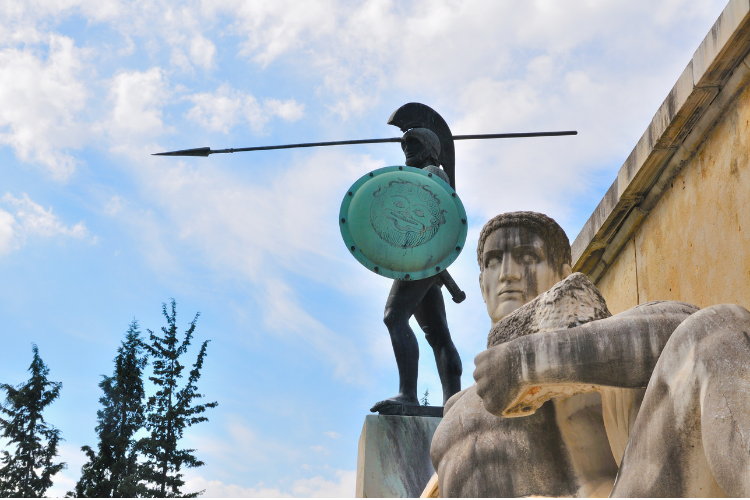 statue de leonidas