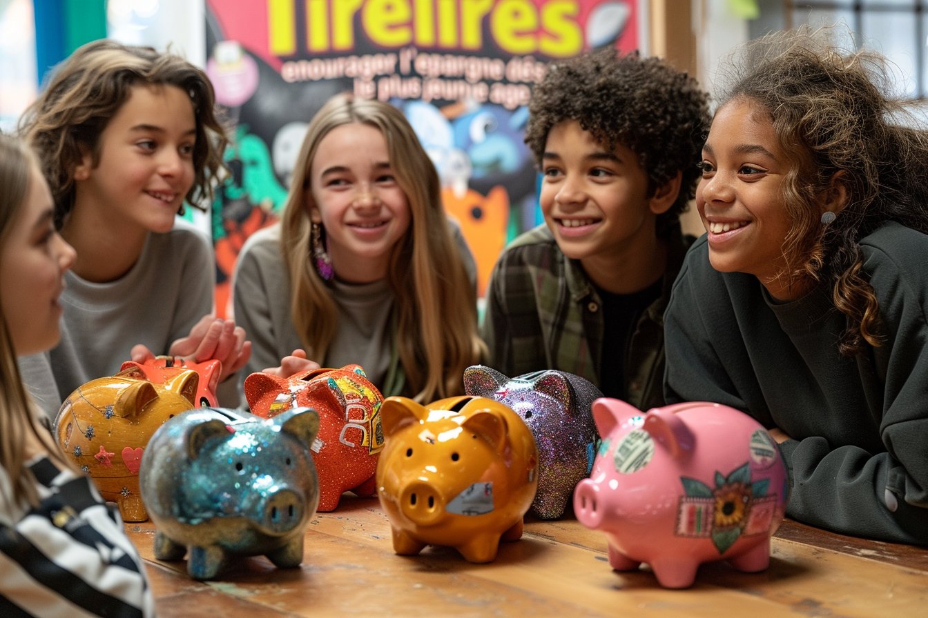 Tirelires pour adolescents : encourager l’épargne dès le plus jeune âge