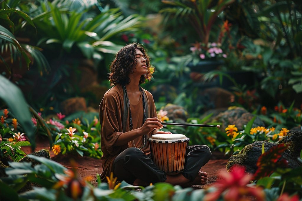 Les bienfaits thérapeutiques du tongue drum sur le bien-être et la relaxation