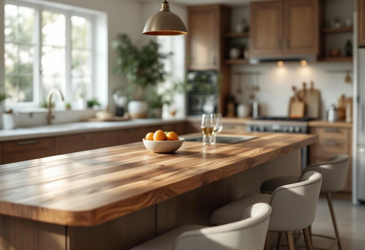 Comment choisir la bonne taille pour un îlot convivial en cuisine