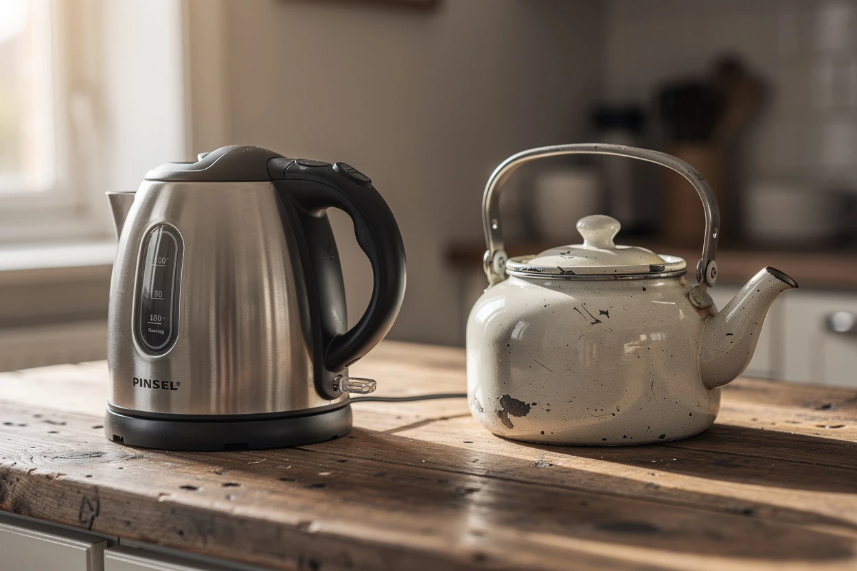 Bouilloire avec thermostat vs bouilloire classique : quelle différence ?