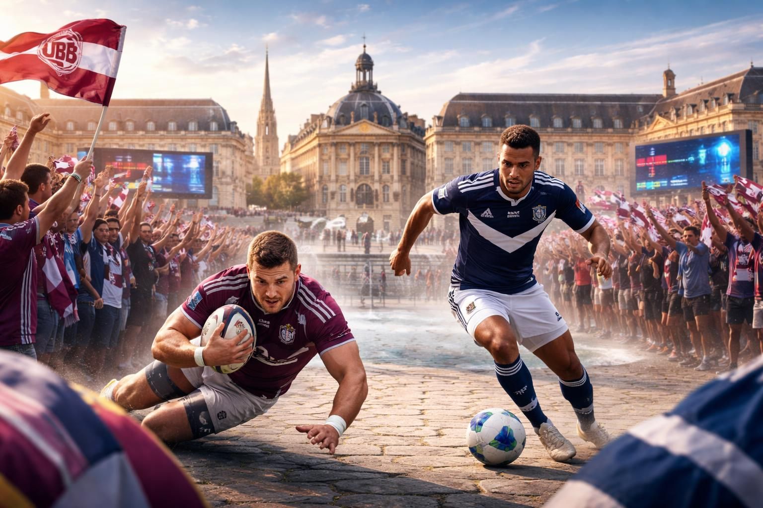 Actualités football et rugby à Bordeaux avec UBB, Girondins et sports locaux en direct