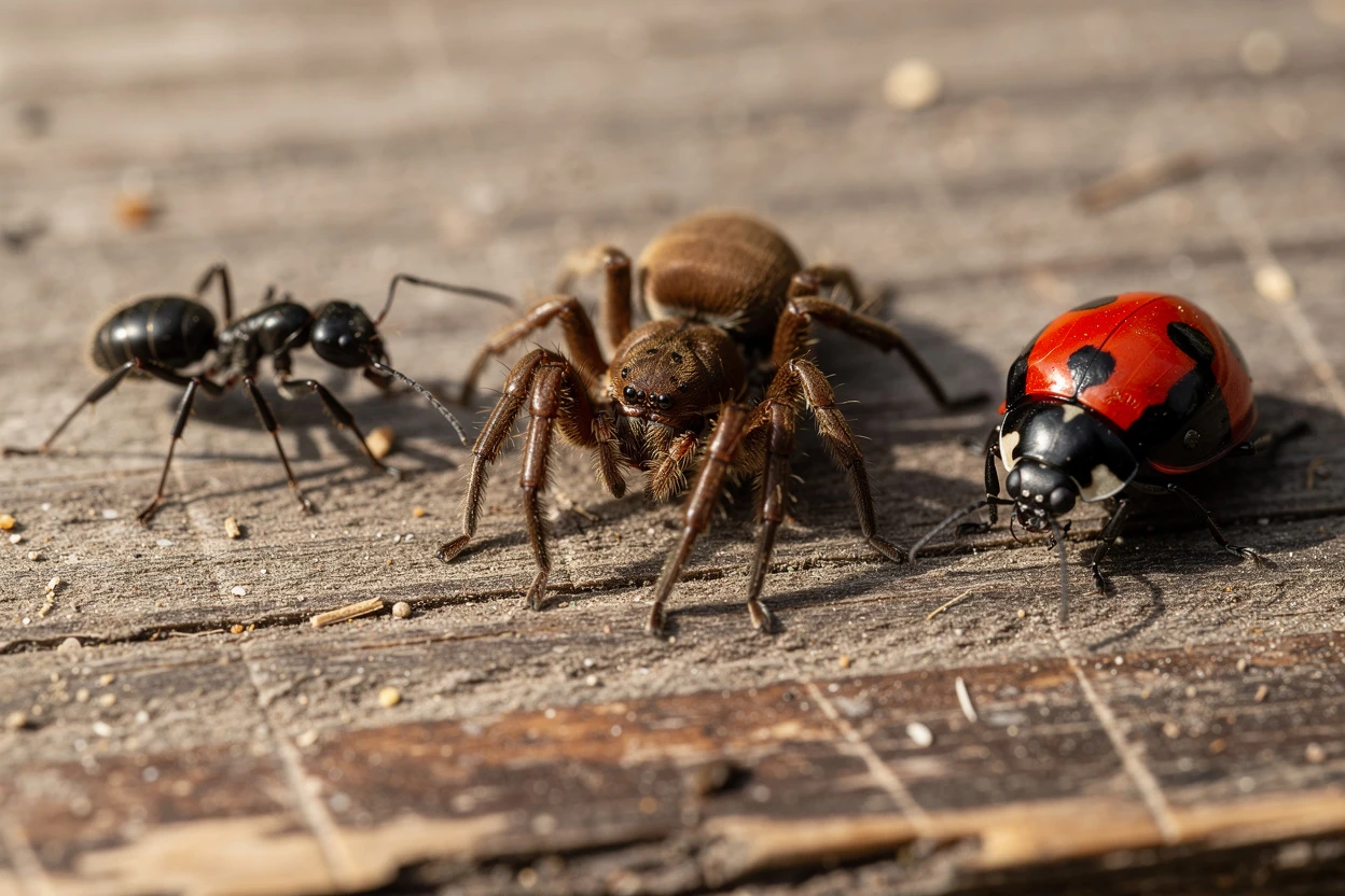 Insectes et arachnides : ce que l’on trouve parfois chez soi