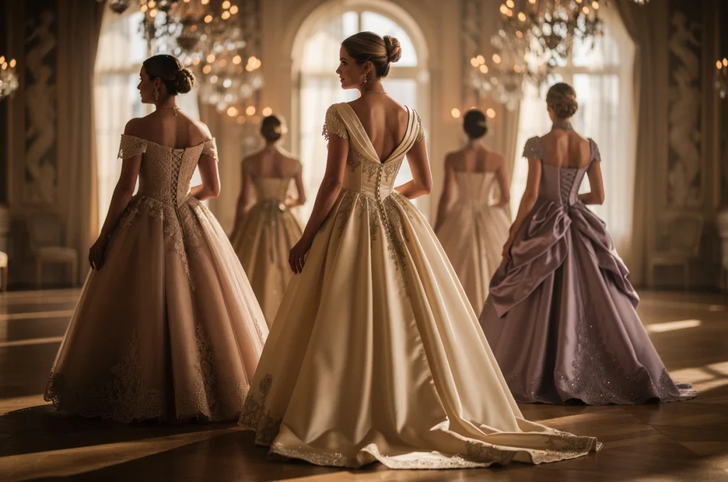 Les silhouettes dignes d’un bal royal : quelles coupes subliment vraiment la robe de princesse ?