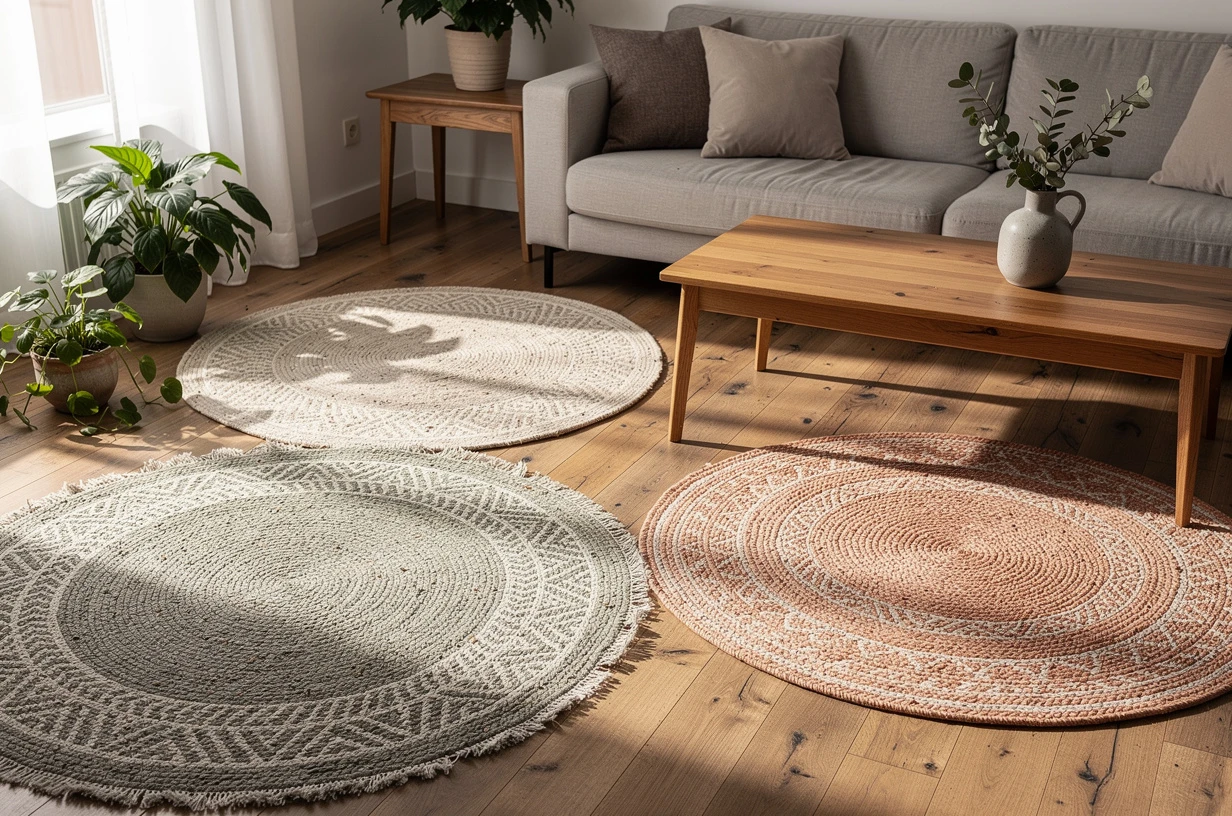Les 5 meilleurs tapis ronds à moins de 50 € pour sublimer la décoration intérieure
