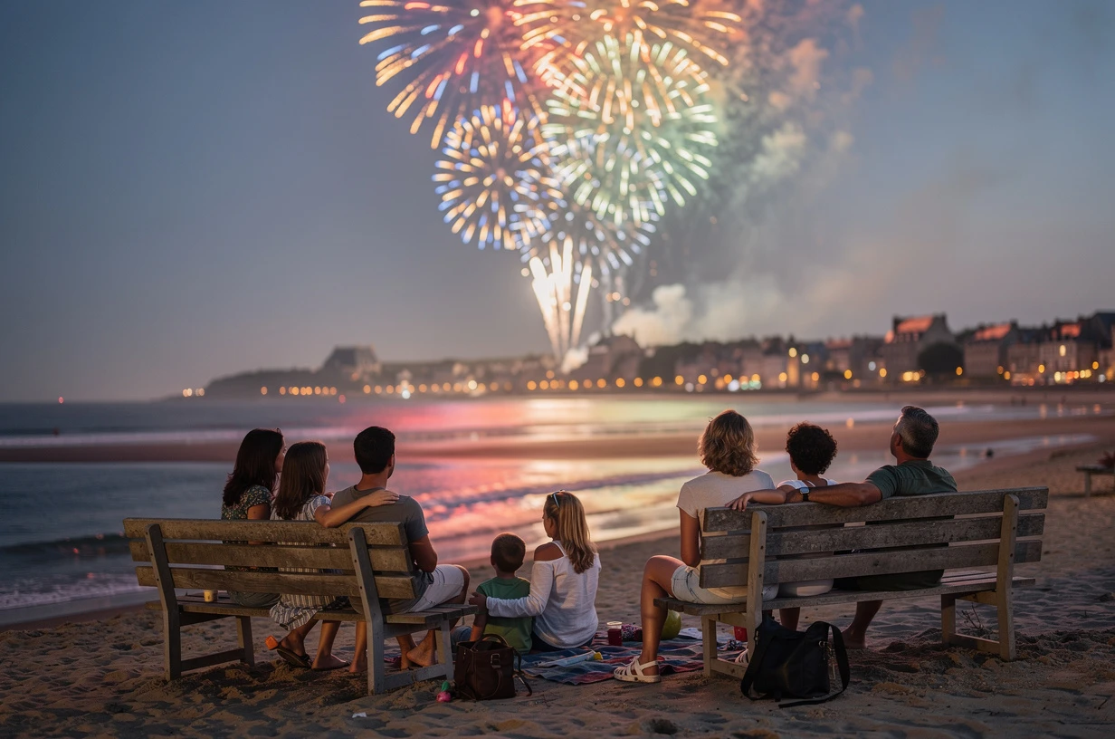 Les meilleurs événements estivaux en Normandie : où voir des feux d’artifice ?