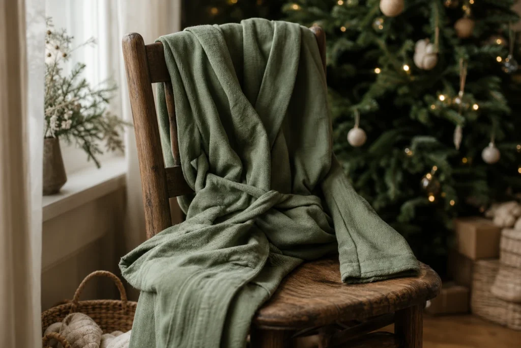 Robe vert d’eau pour noël : mission possible ?