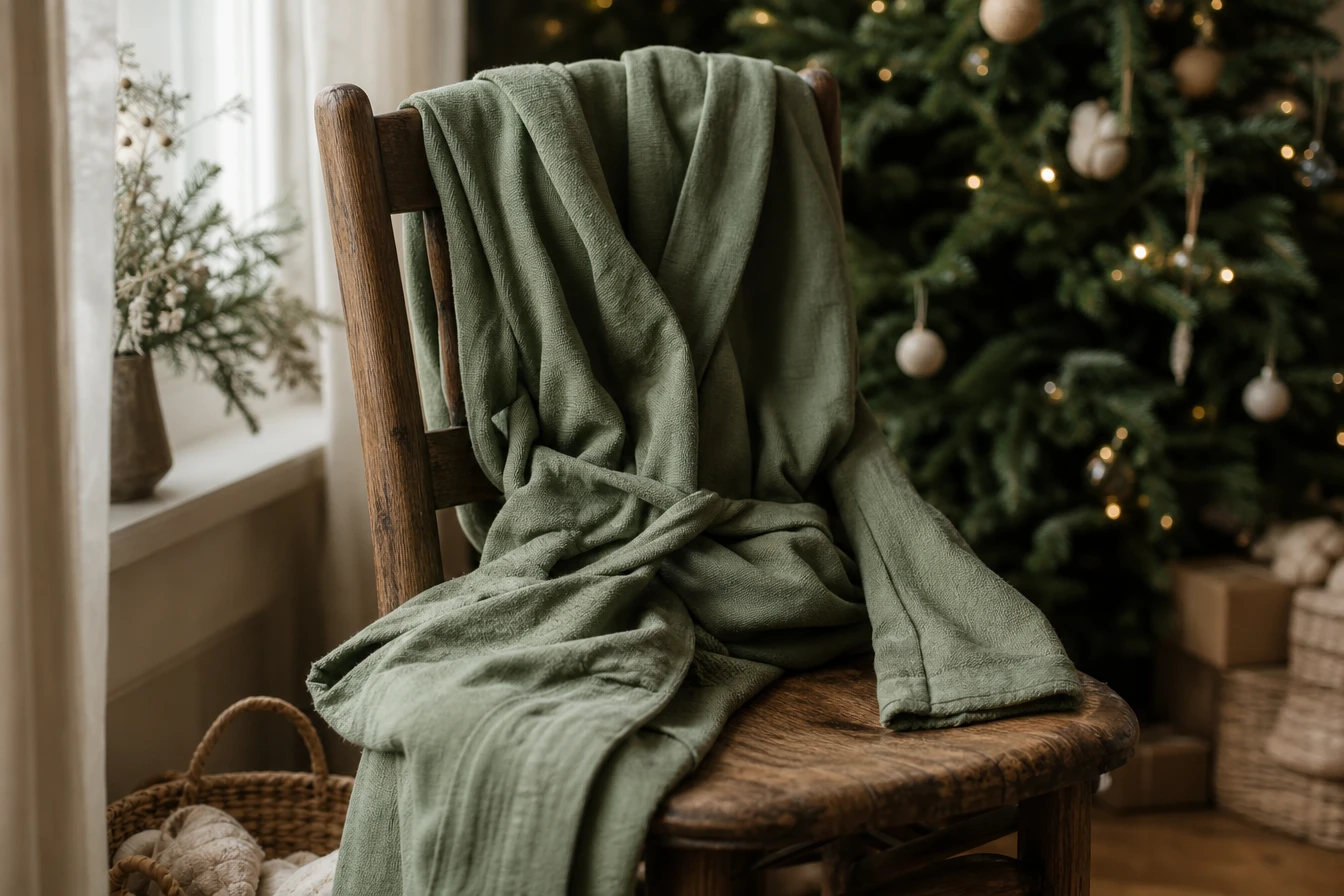 Robe vert d’eau pour noël : mission possible ?