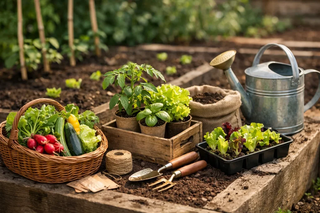 Potager débutant : quoi planter pour réussir ses premières récoltes