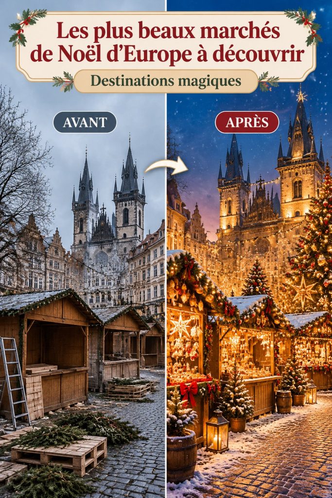 Les plus beaux marchés de Noël d&rsquo;Europe à découvrir