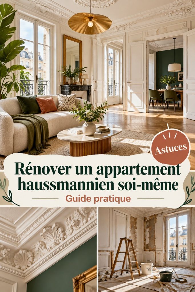 Appartement haussmannien rénové avec goût à Bordeaux